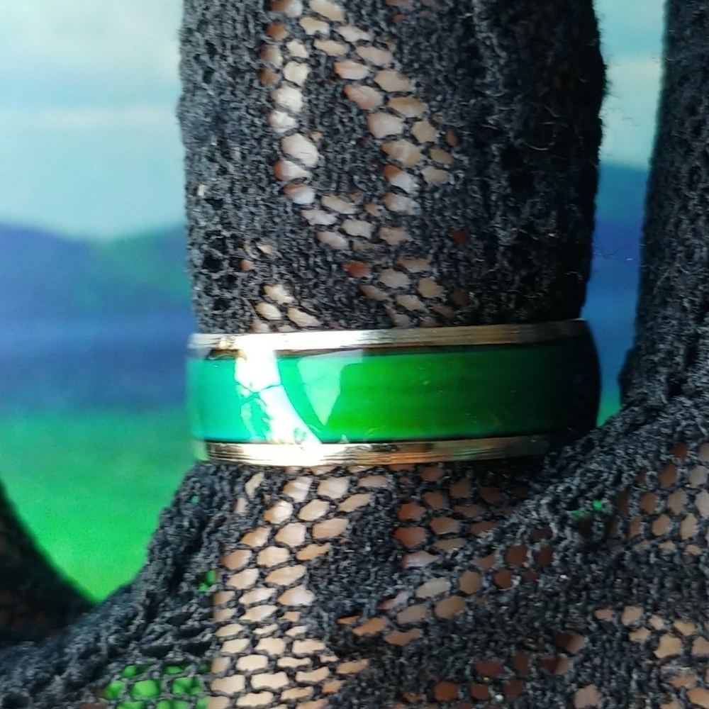Mood Ring -Stainless Steel current mood band